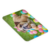 Gepersonaliseerde hond huisdier foto magneet (Rechterzijde)