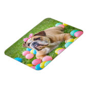Gepersonaliseerde hond huisdier foto magneet (Linkerzijde)