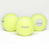 Gepersonaliseerde hond kat huisdier tennisballen (Multi)