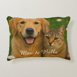 Gepersonaliseerde Hond Kat Liefhebber Decor Custom Accent Kussen
