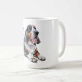 Gepersonaliseerde hond koffiemok (Voorkant rechts)