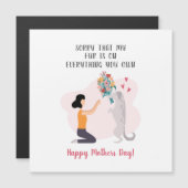 Gepersonaliseerde Hond Mama Happy Mothers Day Scha (Voorkant / Achterkant)