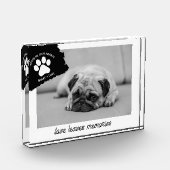 Gepersonaliseerde Hond Memorial Gift Custom Pet Ke Fotoblokken (Links)