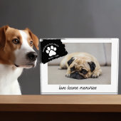 Gepersonaliseerde Hond Memorial Gift Custom Pet Ke Fotoblokken