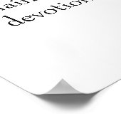 Gepersonaliseerde hond moeder definitie poster (Hoek)