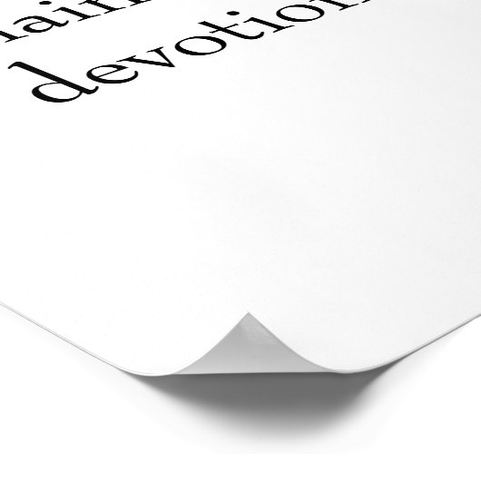 Gepersonaliseerde hond moeder definitie poster (Hoek)