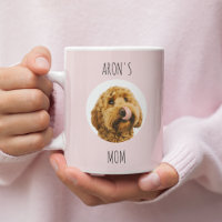 Gepersonaliseerde Hond Moeder Foto Mok | Aangepast