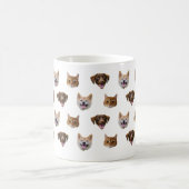 Gepersonaliseerde Hond Mok, Hond Kat Mam Gift Magische Mok (Center)