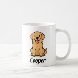 Gepersonaliseerde hond Mok – Schattigee Golden Ret