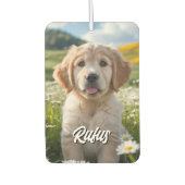 Gepersonaliseerde Hond of Kat Gift Custom Huisdier Luchtverfrisser (Voorkant)