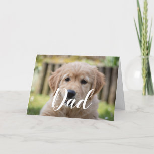 Gepersonaliseerde Hond Papa Grappige Foto Happy Fa Kaart