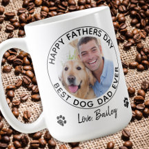 Gepersonaliseerde hond papa huisdier foto Happy Va
