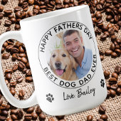 Gepersonaliseerde hond papa huisdier foto Happy Va Koffiemok