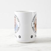 Gepersonaliseerde hond papa huisdier foto Happy Va Koffiemok (Center)