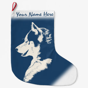 Gepersonaliseerde hond Stocking Grote Kerstsok