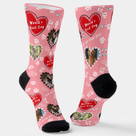 Gepersonaliseerde hondenfoto Sokken | Custom Dog S