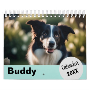 Gepersonaliseerde hondenfoto's Pet Year Creëer You Kalender