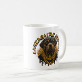 Gepersonaliseerde hondengezicht Mok - Custom Pet P (Voorkant rechts)