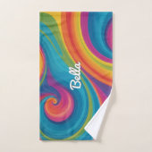 Gepersonaliseerde Hondenhanddoek met Kleurrijk Wer Handdoek (Handdoek)