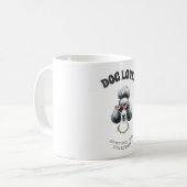 Gepersonaliseerde Hondenliefhebber Mok – Bewerkbar (Voorkant links)