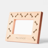 Gepersonaliseerde hondennaam Leuke Botten Gegraveerde Lijstjes (Links)