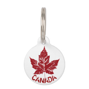 Gepersonaliseerde hondenpenningen van Canada Canad Huisdierpenning