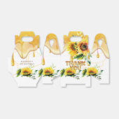 Gepersonaliseerde Honey Bee Birthday I Baby shower Bedankdoosjes (Uitgevouwen)