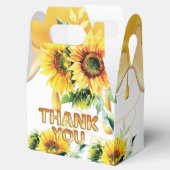 Gepersonaliseerde Honey Bee Birthday I Baby shower Bedankdoosjes (Geopend)