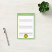 Gepersonaliseerde Honey Bee to Do lijst Post-it® Notes (Kantoor)