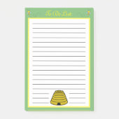 Gepersonaliseerde Honey Bee to Do lijst Post-it® Notes (Voorkant)