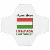 Gepersonaliseerde Hongaarse vlag  Voetbal (Enkel)