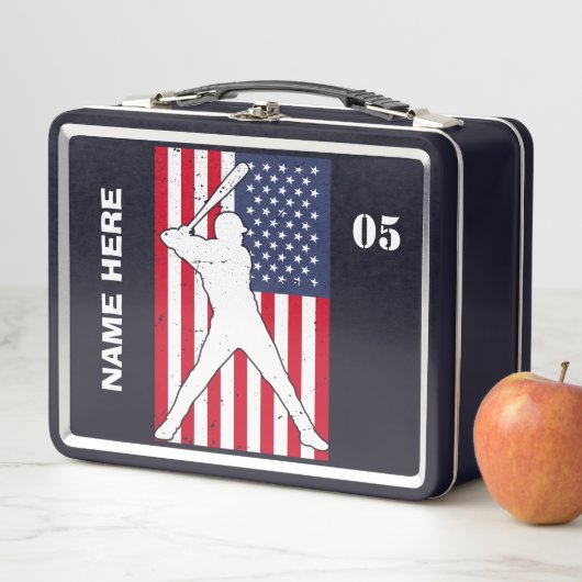 Gepersonaliseerde  honkbal naam nummer (In situ)