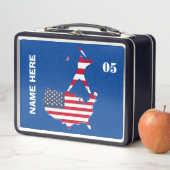 Gepersonaliseerde  honkbal naam nummer (In situ)