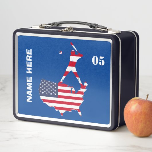 Gepersonaliseerde  honkbal naam nummer (In situ)