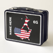 Gepersonaliseerde  honkbal naam nummer (Achterkant)