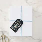 Gepersonaliseerde Hooked on Haunts cadeau label Cadeaulabel (Met Touw)