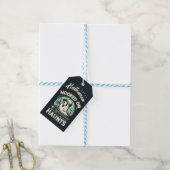 Gepersonaliseerde Hooked on Haunts cadeau label Cadeaulabel (Met Touw)