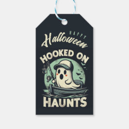 Gepersonaliseerde Hooked on Haunts cadeau label Cadeaulabel