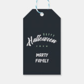 Gepersonaliseerde Hooked on Haunts cadeau label Cadeaulabel (Achterkant)