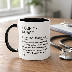 Gepersonaliseerde Hospice Verpleegster Definitie  Koffiemok