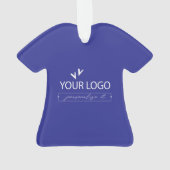 Gepersonaliseerde Hospital Logo & Naam Christmas Ornament (achterkant)