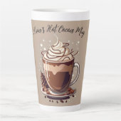 Gepersonaliseerde Hot Cocoa Mok (Voorkant)