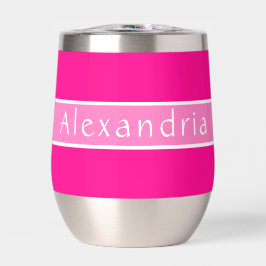 Gepersonaliseerde Hot Pink en Roze