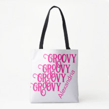 Gepersonaliseerde Hot Pink Groovy