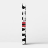 Gepersonaliseerde Houndstooth iPhone Case (Achterkant / Links)