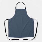 Gepersonaliseerde houtskool met je flair schort (Voorkant)