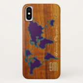 gepersonaliseerde houtwerkmap Case-Mate iPhone case (Achterkant)