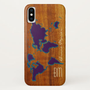 gepersonaliseerde houtwerkmap Case-Mate iPhone case
