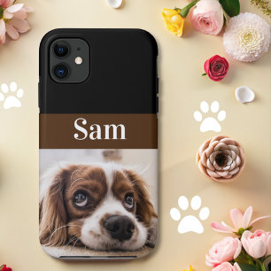 Gepersonaliseerde huisdier foto hondenliefhebber a Case-Mate iPhone case