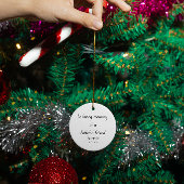 Gepersonaliseerde huisdier hond kat memorial custo keramisch ornament